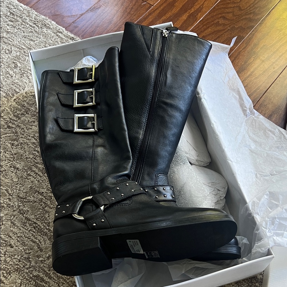 SCHUTZ BOOTS -BLACK - Picture 2 of 4